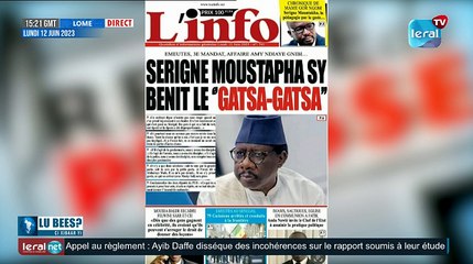 LOU BESS XIBAAR YI 15H GMT CE 12/06/2023 AVEC PAPE MAGUETTE BA  #LERALTV