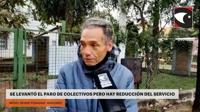 Se levantó el paro de colectivos pero hay reducción del servicio