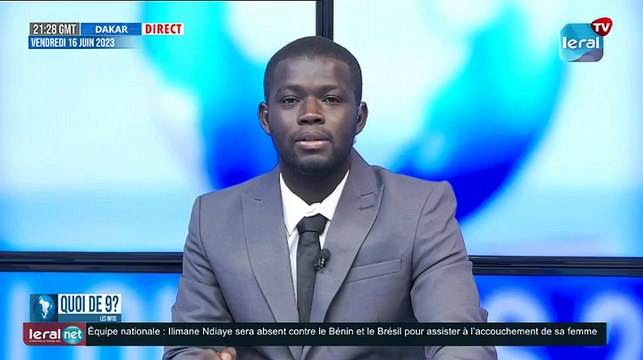 QUOI DE 9 ? LES INFOS 19H GMT - CE 14/ 06 /2023 -AVEC Cheikh DIOP #LERALTV