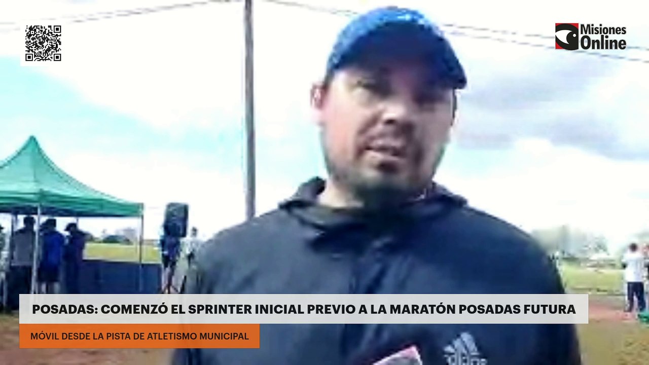 Posadas: Comenzó el Sprinter Inicial previo a la maratón Posadas Futura