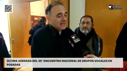 Última jornada del 45° Encuentro Nacional de Grupos Vocales en Posadas