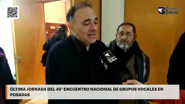 Última jornada del 45° Encuentro Nacional de Grupos Vocales en Posadas