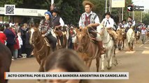 Misiones | Acto central por el Día de la Bandera Argentina en Candelaria