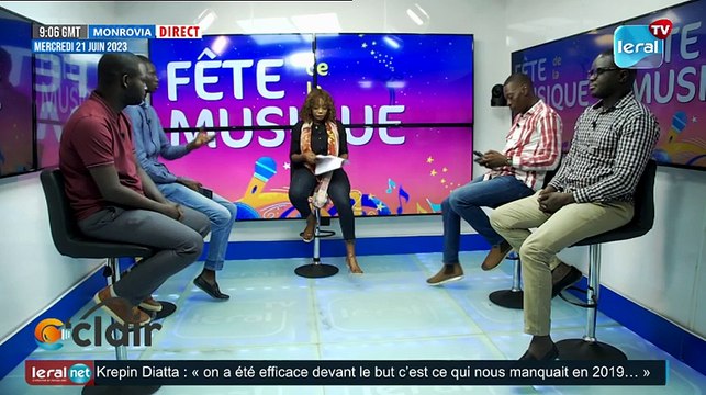 Matinal C'CLAIR avec Thialla, Birahim Toure, Mansour DIOP et Al Amine de ce 21/ 06 / 2023
