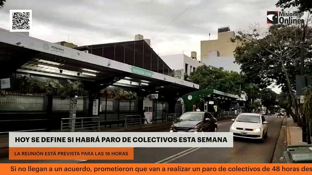 Hoy se define si habrá paro de colectivos esta semana