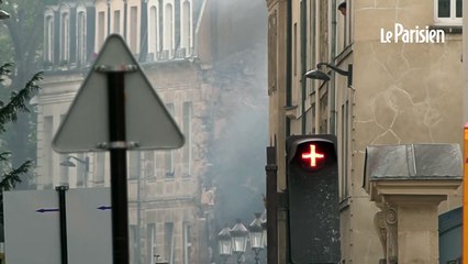 EN DIRECT | Paris : explosion dans le Ve arrondissement, des immeubles en feu