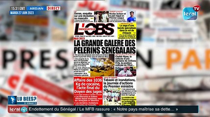 LOU BESS XIBAAR YI 15H GMT CE 27/06/2023 avec Al Amine Senghor