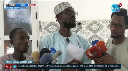 DECLARATION DE OUSMANE SONKO