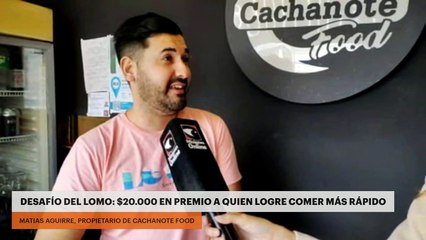Desafío del lomo: un restobar de Posadas organiza competencias de comida