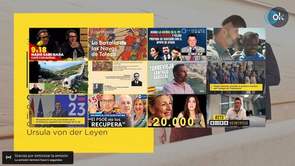DIRECTO | Pedro Sánchez comparece junto a la presidenta de la Comisión Europea, Ursula von der Leyen