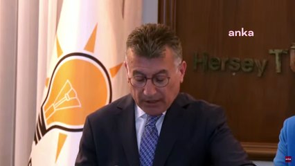 AKP Grup Başkanı Abdullah Güler, TBMM'de Açıklama Yapıyor