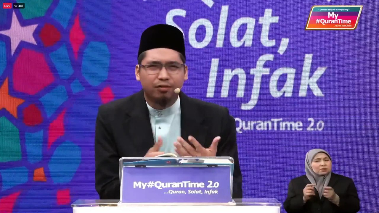 [LIVE] Episod 207 My #QuranTime 2.0   Sabtu 8 Julai 2023 Sesi Ulang Kaji Halaman 59-60 Bersama Tokoh Ilmuan My #QuranTime #QuranSolatInfak World #QuranHour