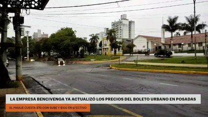 La empresa Bencivenga ya actualizó los precios del boleto en Posadas