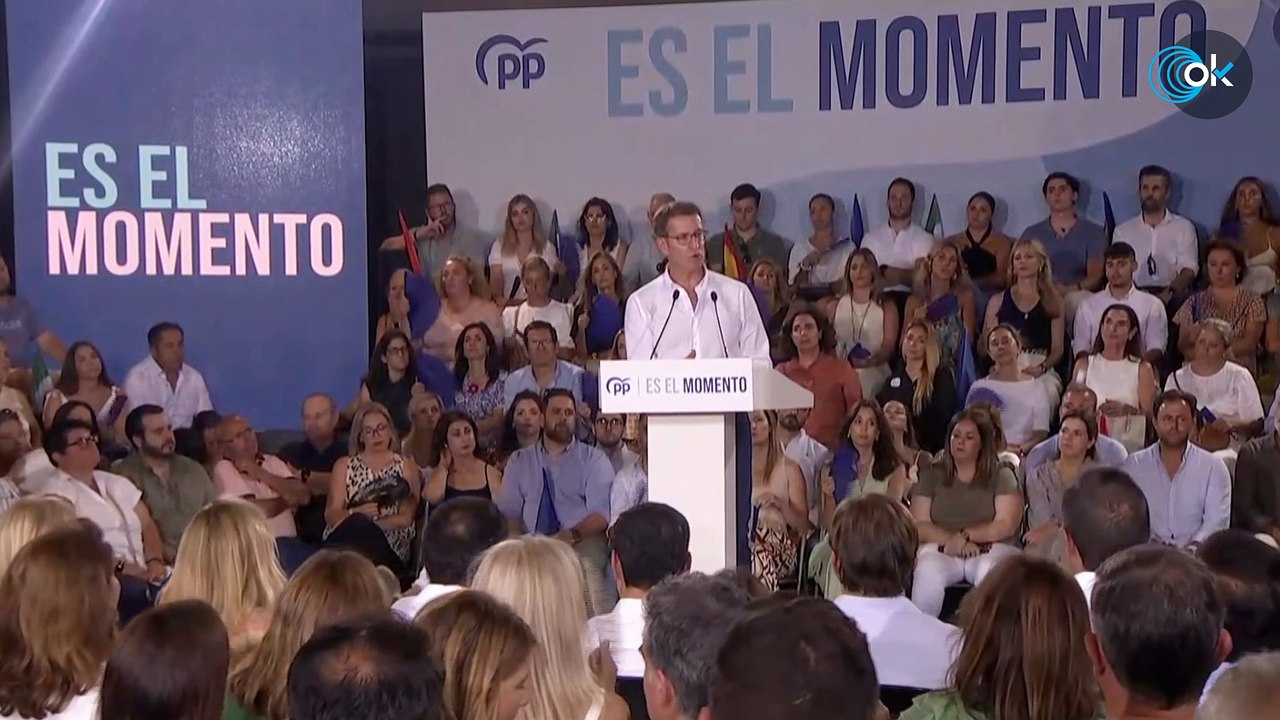 DIRECTO | Feijóo, Juanma Moreno y Pedro Gallardo intervienen en un mitin en Cádiz