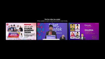 [LIVE] Episod 211 My #QuranTime 2.0   Rabu 12 Julai 2023 Surah Ali Imran (3: 92-93) Halaman 62   My #QuranTime #QuranSolatInfak World #QuranHour