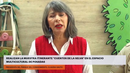 Realizan la muestra itinerante "Cuentos de la Selva" en el Espacio Multicultural de Posadas