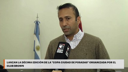 Lanzan la décima edición de la "Copa Ciudad de Posadas" organizada por el club Brown