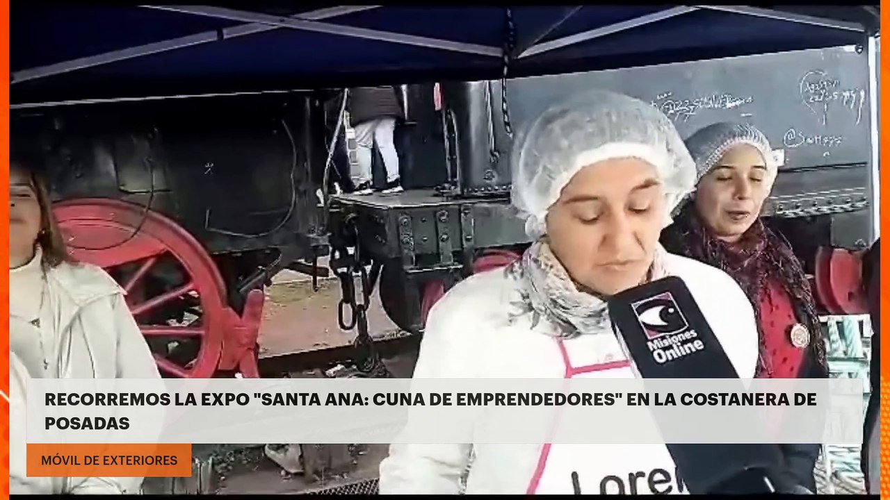 Recorremos la expo "Santa Ana: Cuna de Emprendedores" en la Costanera de Posadas