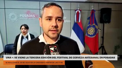 Una +: se viene la tercera edición del festival de cerveza artesanal en Posadas