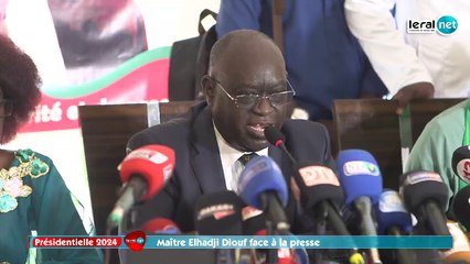 En direct: Conférence de presse de Me El Hadji Diouf