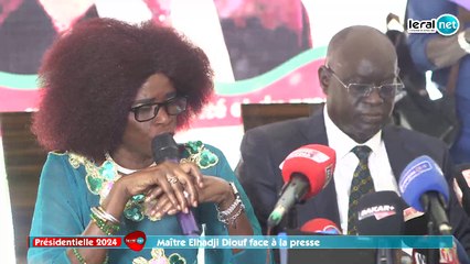 En direct: Conférence de presse de Me El Hadji Diouf