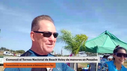 Comenzó el Torneo Nacional de Beach Voley  de menores en Posadas