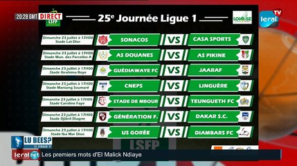 LOU BESS XIBAAR YI 20H GMT CE 21/07/2023 AVEC PAPE MAGUETTE BA #LERALTV