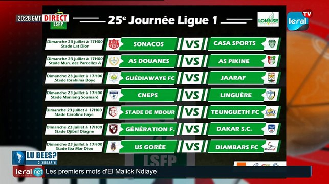 LOU BESS XIBAAR YI 20H GMT CE 21/07/2023 AVEC PAPE MAGUETTE BA #LERALTV