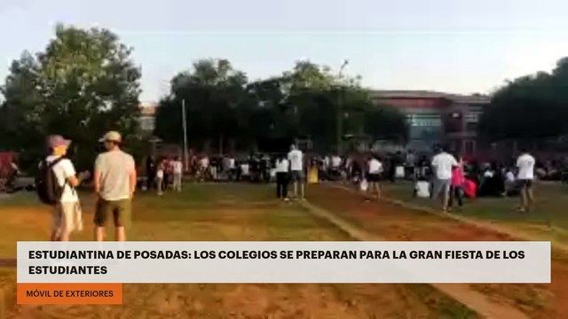 Estudiantina: Los colegios posadeños se preparan para la gran fiesta de los estudiantes