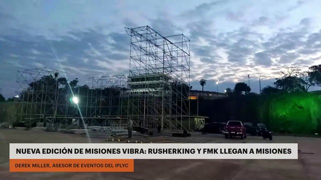 Nueva edición de Misiones Vibra: Rusherking y FMK llegan a Misiones