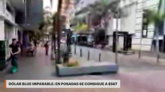 DÓLAR BLUE IMPARABLE: EN POSADAS SE CONSIGUE A $567