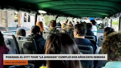 Posadas: el City Tour "La Jangada" cumplió dos años esta semana