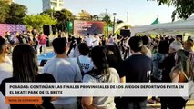 Posadas: continúan las finales provinciales de los Juegos Deportivos Evita en el Skate Park de El Brete