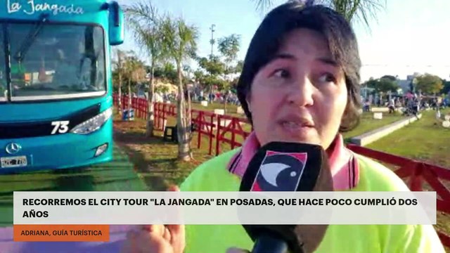 Recorremos el City Tour La Jangada en Posadas, que hace poco cumplió dos años