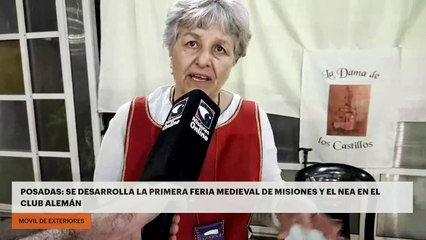 Video herunterladen: Posadas: se desarrolla la primera feria medieval de Misiones y el NEA en el Club Alemán