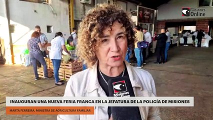 Inauguran una nueva Feria Franca en Posadas