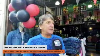 Arrancó el Black Friday en Posadas