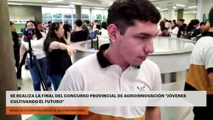 Se realiza la final del concurso provincial de agroinnovación "Jóvenes cultivando el futuro"