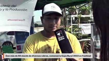 Con más de 50 stands de diversos rubros, comenzó la Expo Rural 2023 en Fachinal