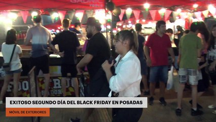 Exitoso segundo día del Black Friday en Posadas