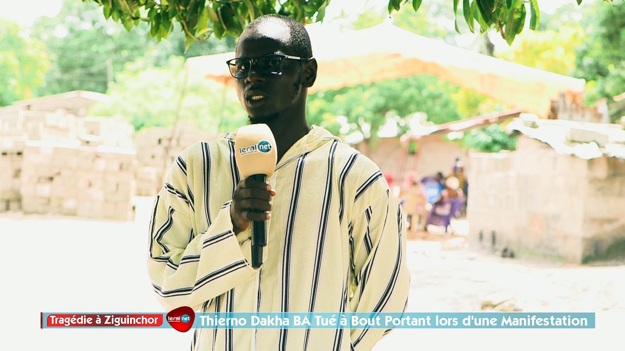 Manif Ziguinchor  : La famille de Thierno Thierno Dakha BA parle sur Leral Tv