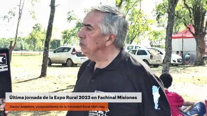 Скачать видео: Última jornada de la Expo Rural 2023 en Fachinal Misiones