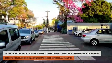 Posadas: YPF mantiene los precios de combustibles y aumenta la demanda