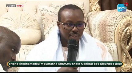 DECLARATION DU KHALIF GENERAL DES MOURIDES DU 17 08 2023 SUR LERAL TV