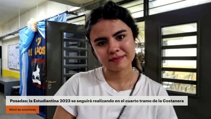 Posadas: la Estudiantina 2023 se seguirá realizando en el cuarto tramo de la Costanera