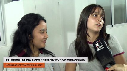 Estudiantes del BOP 9 presentaron un videojuego