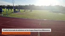 Finalizó la jornada de atletismo en los Juegos Deportivos Misioneros