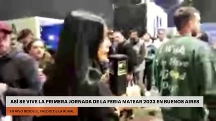 Así se vive la primera jornada de la Feria MATEAR 2023 en Buenos Aires