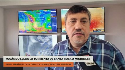 ¿Cuándo llega la tormenta de Santa Rosa a Misiones?
