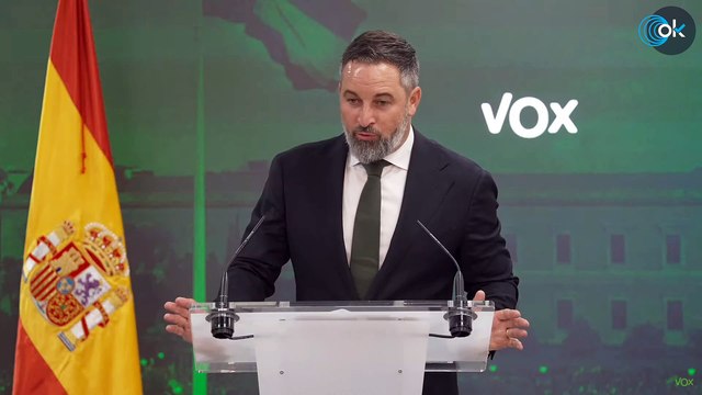 DIRECTO| Rueda de prensa de Santiago Abascal